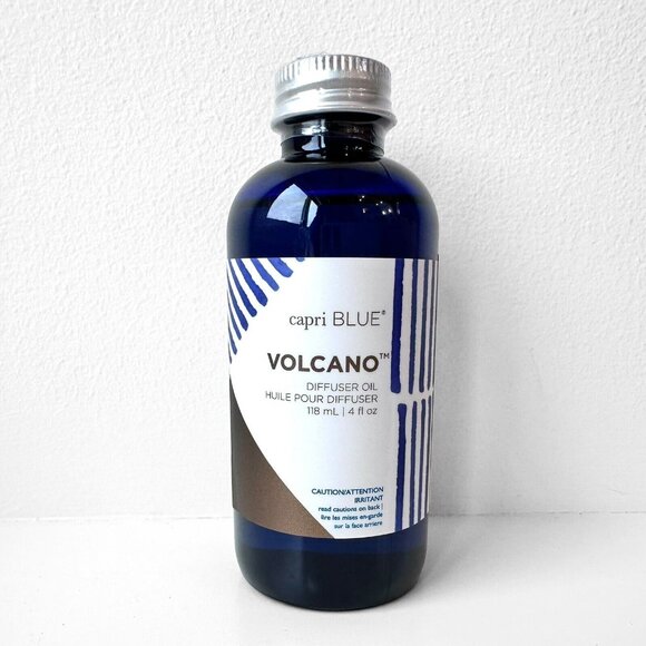 Blue Volcano Diffuser Oil Capri Blue Anthropologie 4oz / 118mL Refill Jar SEALED - Picture 1 of 2